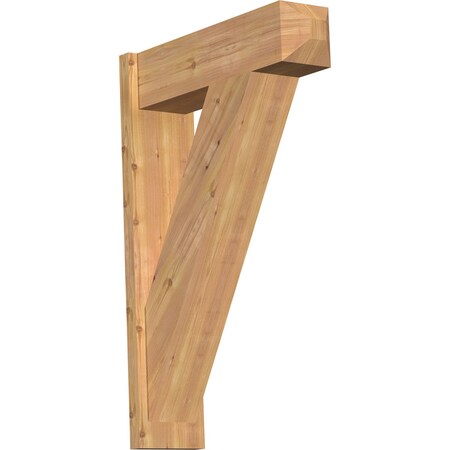 Ekena Millwork Traditional Craftsman Smooth Outlooker, Western Red Cedar, 7 1/2"W x 26"D x 38"H OUT08X26X38TRA04SWR